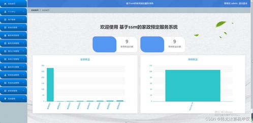 SSM家政预定服务系统——基于SSM框架的家政服务预约与管理平台设计与实现